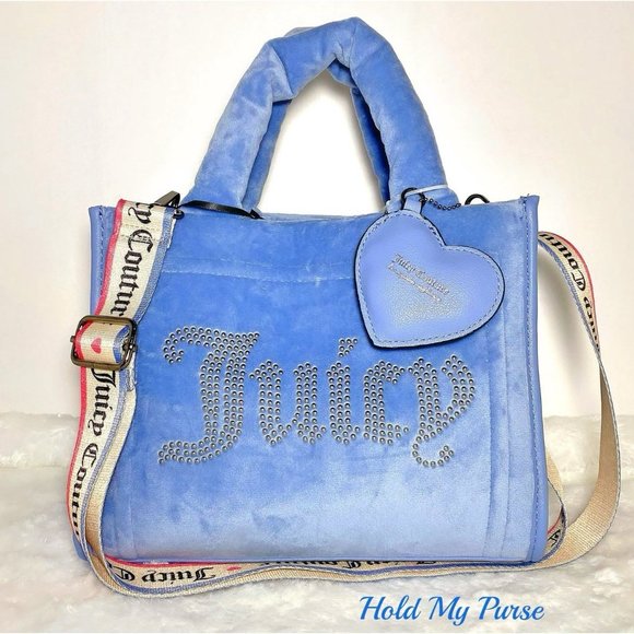 Juicy Couture Handbags - Juicy Couture Big Spender Slate Blue Tote Bag NWT